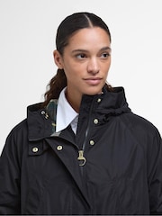 Barbour® Black Una Showerproof Jacket - Image 4 of 5