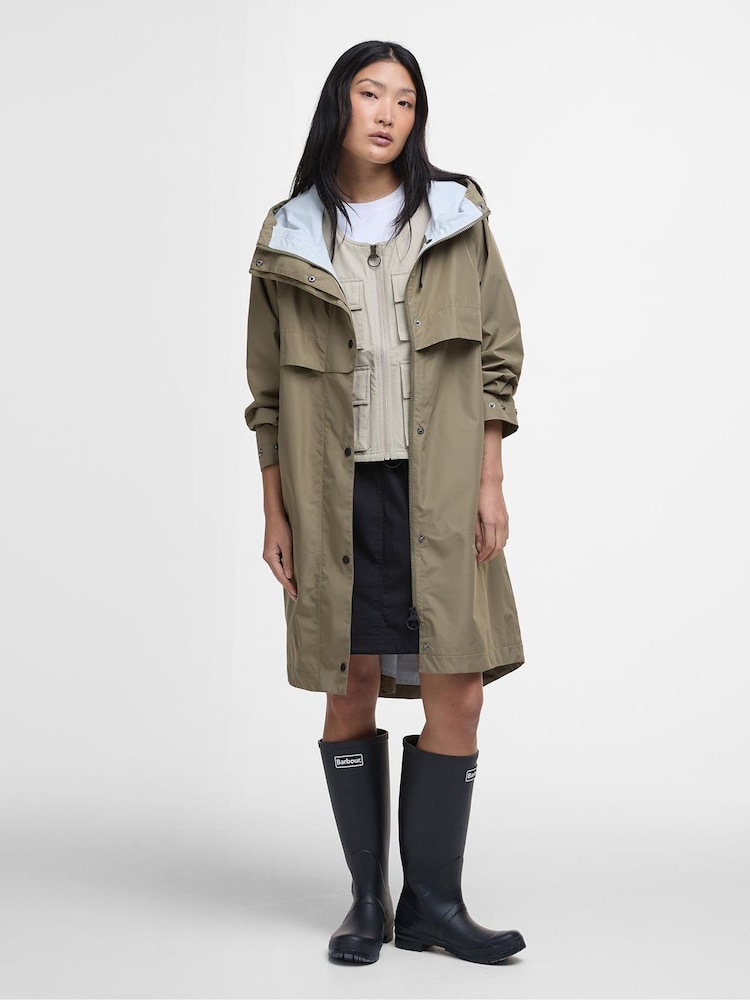 Barbour® Green Jayla Waterproof Jacket - Image 1 of 8