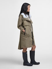 Barbour® Green Jayla Waterproof Jacket - Image 3 of 8