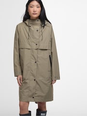 Barbour® Green Jayla Waterproof Jacket - Image 4 of 8
