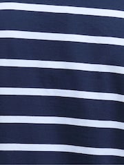 Barbour® Blue 100% Cotton Otterburn Stripe T-Shirt - Image 6 of 6