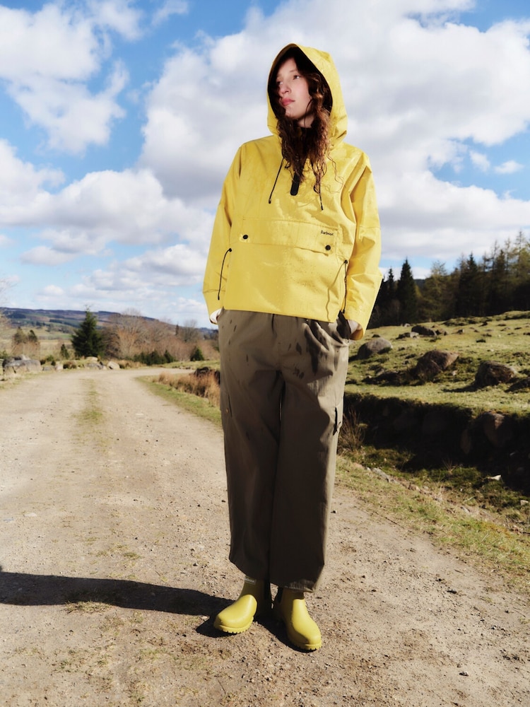 Barbour® Yellow Lola Waterproof Smock Jacket - Image 1 of 6