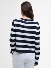 Barbour® Blue Bronya Knitted Jumper - Image 2 of 5