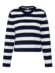 Barbour® Blue Bronya Knitted Jumper - Image 5 of 5