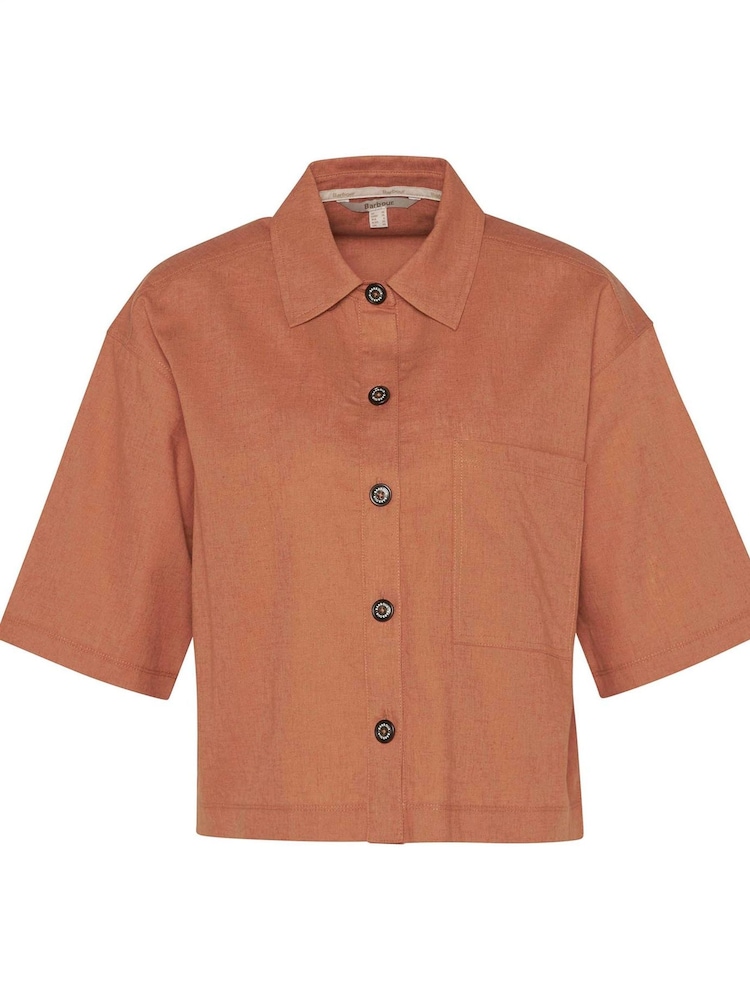 Barbour® Brown Cary Shirt - Image 5 of 5