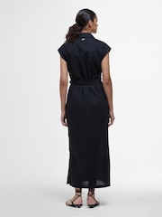 Barbour® Black Birdie Maxi Dress - Image 2 of 5