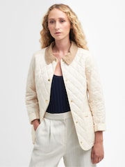 Barbour® Cream Annandale Quilted Jacket - Image 1 of 6