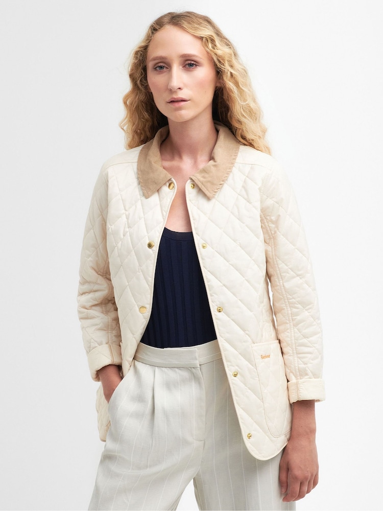 Barbour® Cream Annandale Quilted Jacket - Image 1 of 6