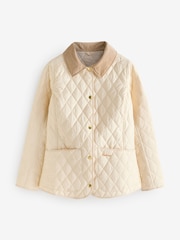 Barbour® Cream Annandale Quilted Jacket - Image 6 of 6