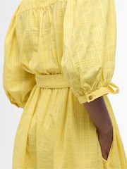 Barbour® Yellow Heidi Midi Dress - Image 4 of 5