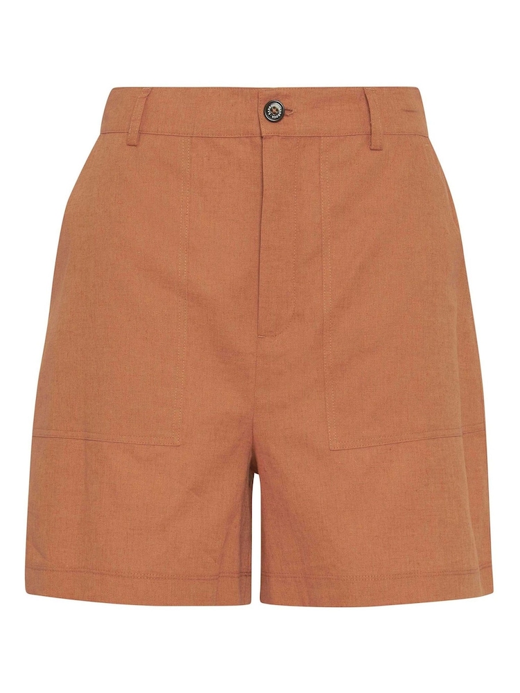 Barbour® Brown Cary Shorts - Image 5 of 5