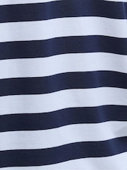 Barbour® Blue Ashbourne Stripe Polo Top - Image 8 of 8