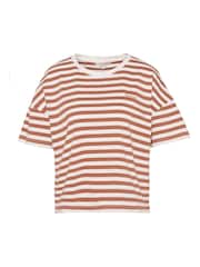 Barbour® Brown 100% Cotton Adria Stripe Top - Image 5 of 5