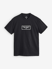 Черный - Футболка с принтом Armani Exchange - Image 4 of 4