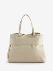 Armani Exchange Cream  Large Shopping Bag - Image 2 of 5