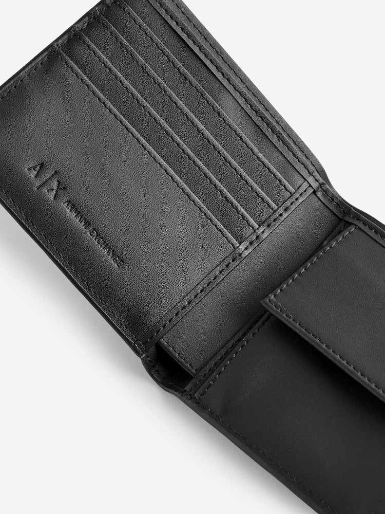 Armani Exhange Embroidered Print Black  Wallet - Image 2 of 2
