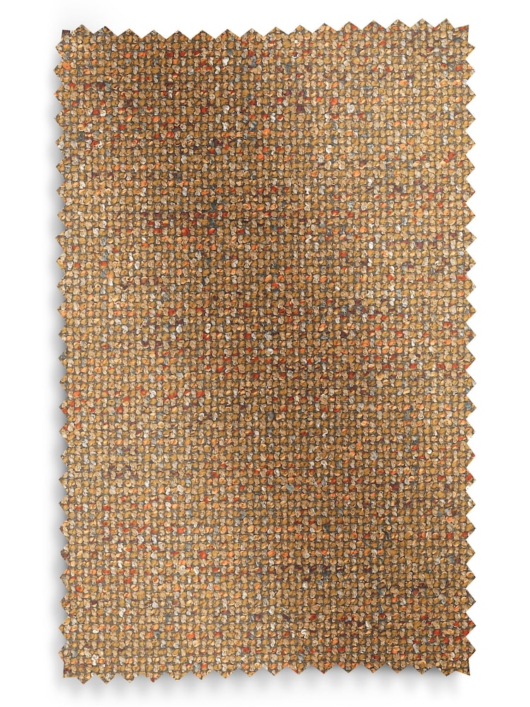 Chunky Marl Ochre Yellow Elvin Accent Chair - Image 9 of 9