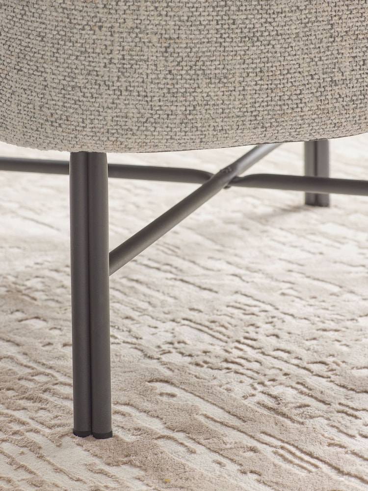 Soft Weave Dove Grey Elvin Accent Chair - Image 2 of 11