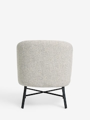 Soft Weave Dove Grey Elvin Accent Chair - Image 9 of 11