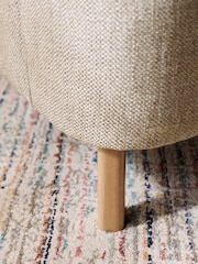 Chunky Weave Mid Natural Alma Accent Chair - Image 6 of 12
