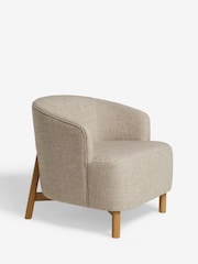 Chunky Weave Mid Natural Alma Accent Chair - Image 7 of 12