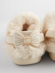 Baker By Ted Baker Borg Lined Clog Slippers - Image 5 of 6