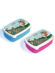 Star Editions Personalised Flying Doctors Zog Black Lunchbox - Image 1 of 3