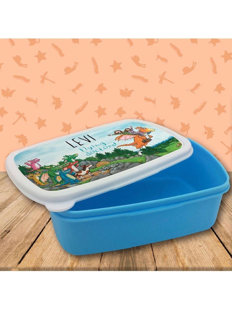 Star Editions Personalised Flying Doctors Zog Black Lunchbox - Image 2 of 3