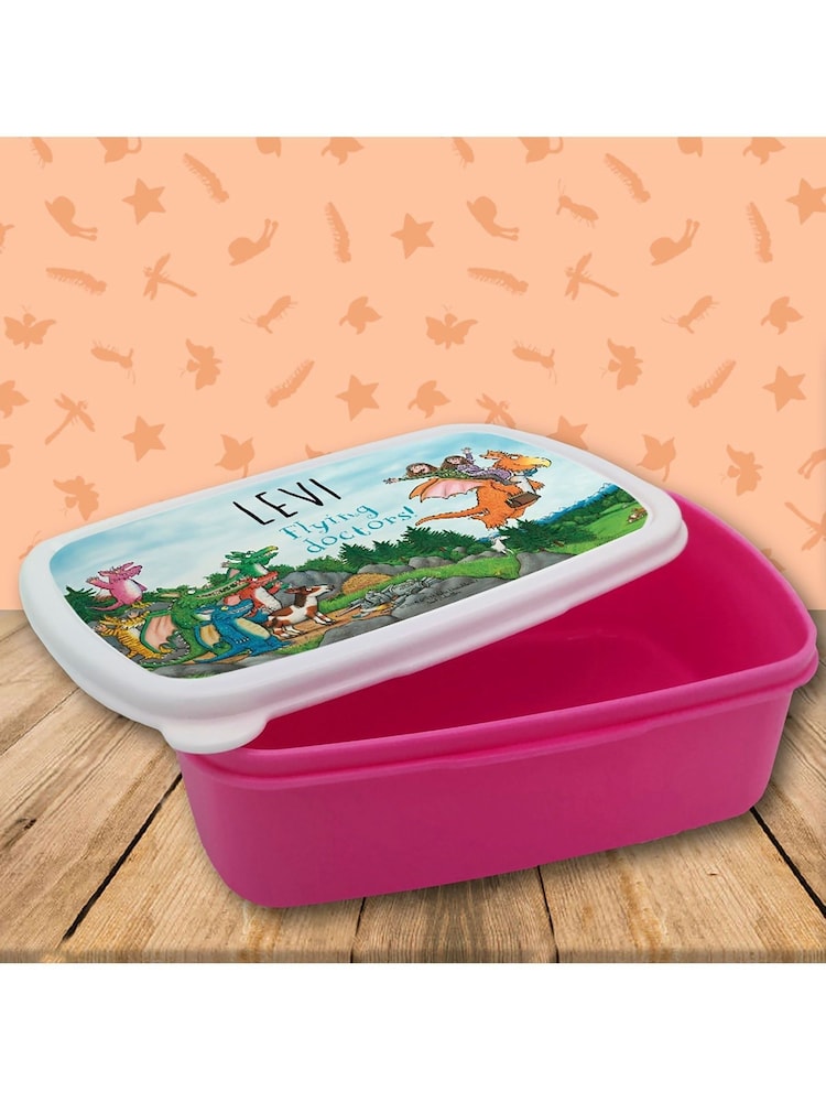 Star Editions Personalised Flying Doctors Zog Black Lunchbox - Image 3 of 3