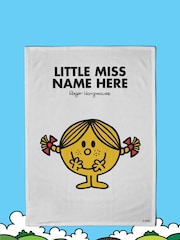 Star Editions Little Miss Personalised 100% Cotton Tea Towel - Image 2 of 3
