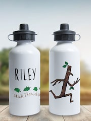 Star Editions Personalised Stick Man Running White Water Bottle - Image 2 of 3
