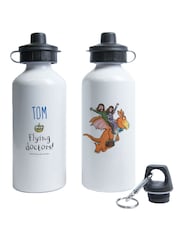 Star Editions Personalised Flying Doctors Zog White Water Bottle - Image 1 of 2