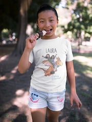 Star Editions Childrens White Personalised Flying Doctors Zog 100% Cotton T-Shirt - Image 1 of 3