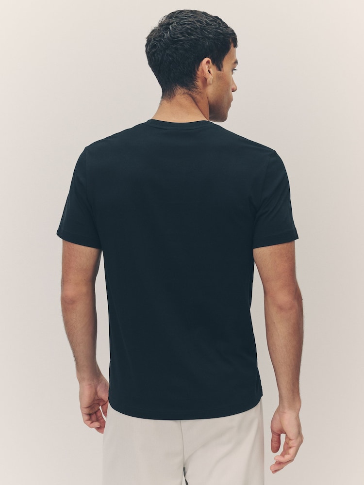 Lacoste Regular Fit Trim Jersey T-Shirt - Image 2 of 6