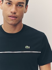 Lacoste Regular Fit Trim Jersey T-Shirt - Image 4 of 6