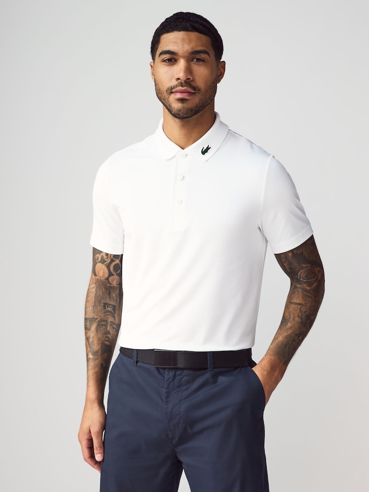 Lacoste Regular Fit UV Protect Golf Polo Shirt - Image 1 of 4