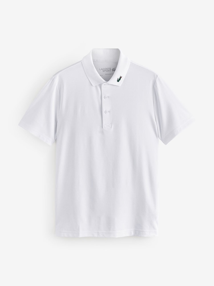 Lacoste Regular Fit UV Protect Golf Polo Shirt - Image 4 of 4