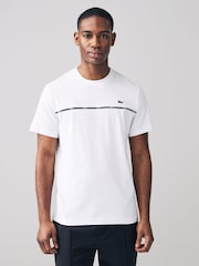 Lacoste Regular Fit Trim Jersey T-Shirt - Image 1 of 5