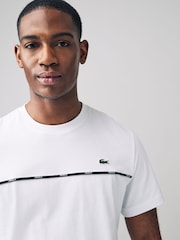Lacoste Regular Fit Trim Jersey T-Shirt - Image 3 of 5