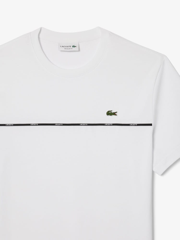Lacoste Regular Fit Trim Jersey T-Shirt - Image 5 of 5