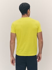 Gelb - Lacoste – Luxury Pima – T-Shirt aus 100 % Baumwolle - Bild 2 von 6