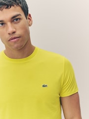 Gelb - Lacoste – Luxury Pima – T-Shirt aus 100 % Baumwolle - Bild 4 von 6