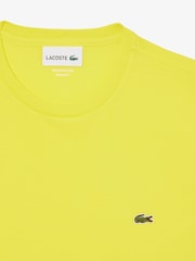 Gelb - Lacoste – Luxury Pima – T-Shirt aus 100 % Baumwolle - Bild 6 von 6
