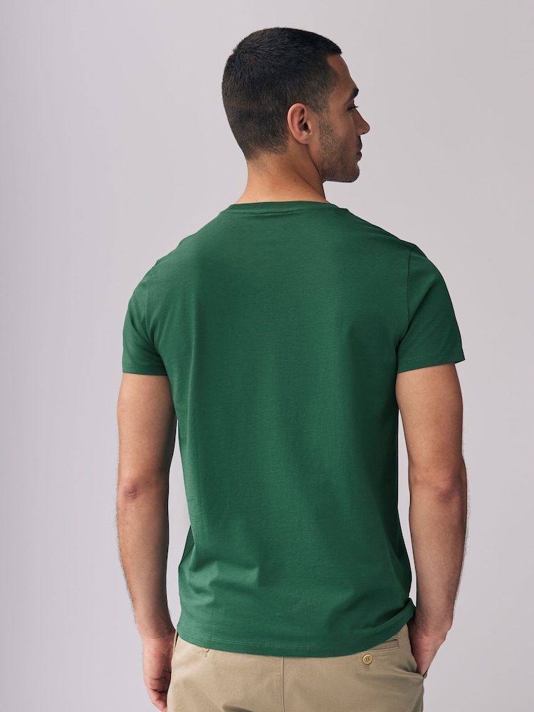 Lacoste Luxury Pima 100% Cotton T-Shirt - Image 2 of 5