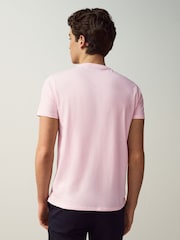 Pink - Lacoste – Luxury Pima – T-Shirt aus 100 % Baumwolle - Bild 2 von 5