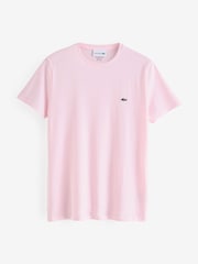 Pink - Lacoste – Luxury Pima – T-Shirt aus 100 % Baumwolle - Bild 4 von 5