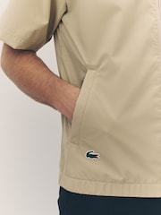 Lacoste Breathable Stretch Golf Brown Windbreaker - Image 6 of 10