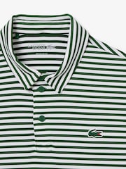 Зеленый грунт - Рубашка-поло для гольфа Lacoste Regular Fit Ultra Dry UV Protect Stretch - Image 2 of 2