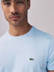 Marineblau/blau - Lacoste – Luxury Pima – T-Shirt aus 100 % Baumwolle - Bild 3 von 5