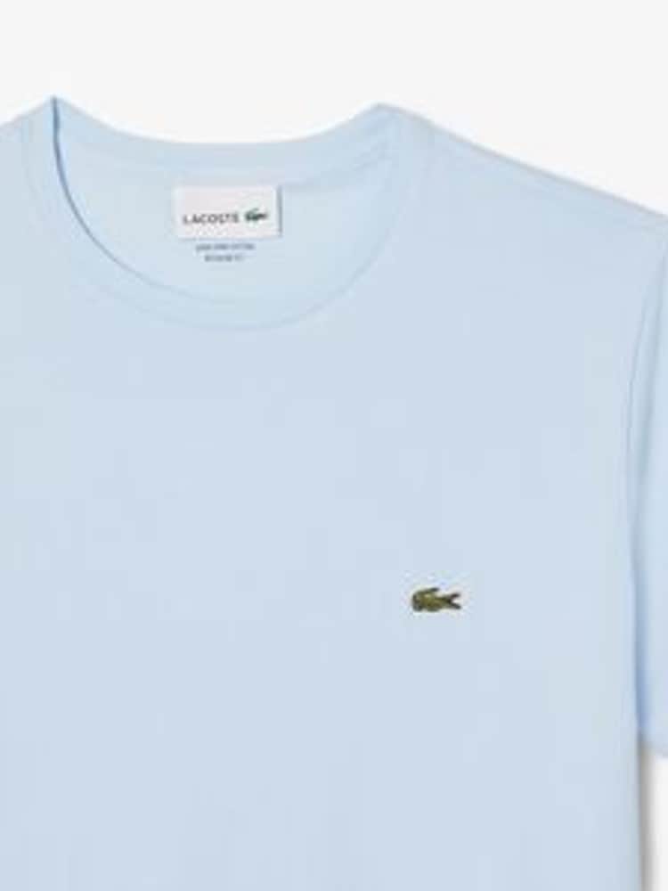 Marineblau/blau - Lacoste – Luxury Pima – T-Shirt aus 100 % Baumwolle - Bild 5 von 5 Marineblau/blau - Lacoste – Luxury Pima – T-Shirt aus 100 % Baumwolle - Bild 5 von 5